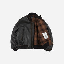 Load image into Gallery viewer, Patina Cowhide Tanker Jacket - Washed Brown
