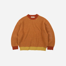 Load image into Gallery viewer, Rollneck Ringer Knit - Orange
