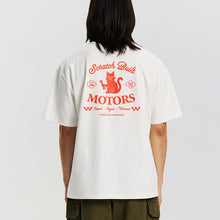 Load image into Gallery viewer, SCRATCH BUILT MOTORS HALF T-SHIRT - WHITE
