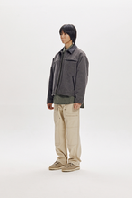 Load image into Gallery viewer, Heavy Canvas Destroyed Work Jacket - Mud
