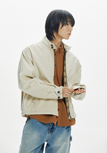 Load image into Gallery viewer, Corduroy Buddy Harrington Jacket - Cream

