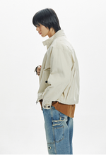 Load image into Gallery viewer, Corduroy Buddy Harrington Jacket - Cream
