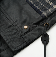 Load image into Gallery viewer, Waxed Cotton Heritage Hunting Jacket - Black
