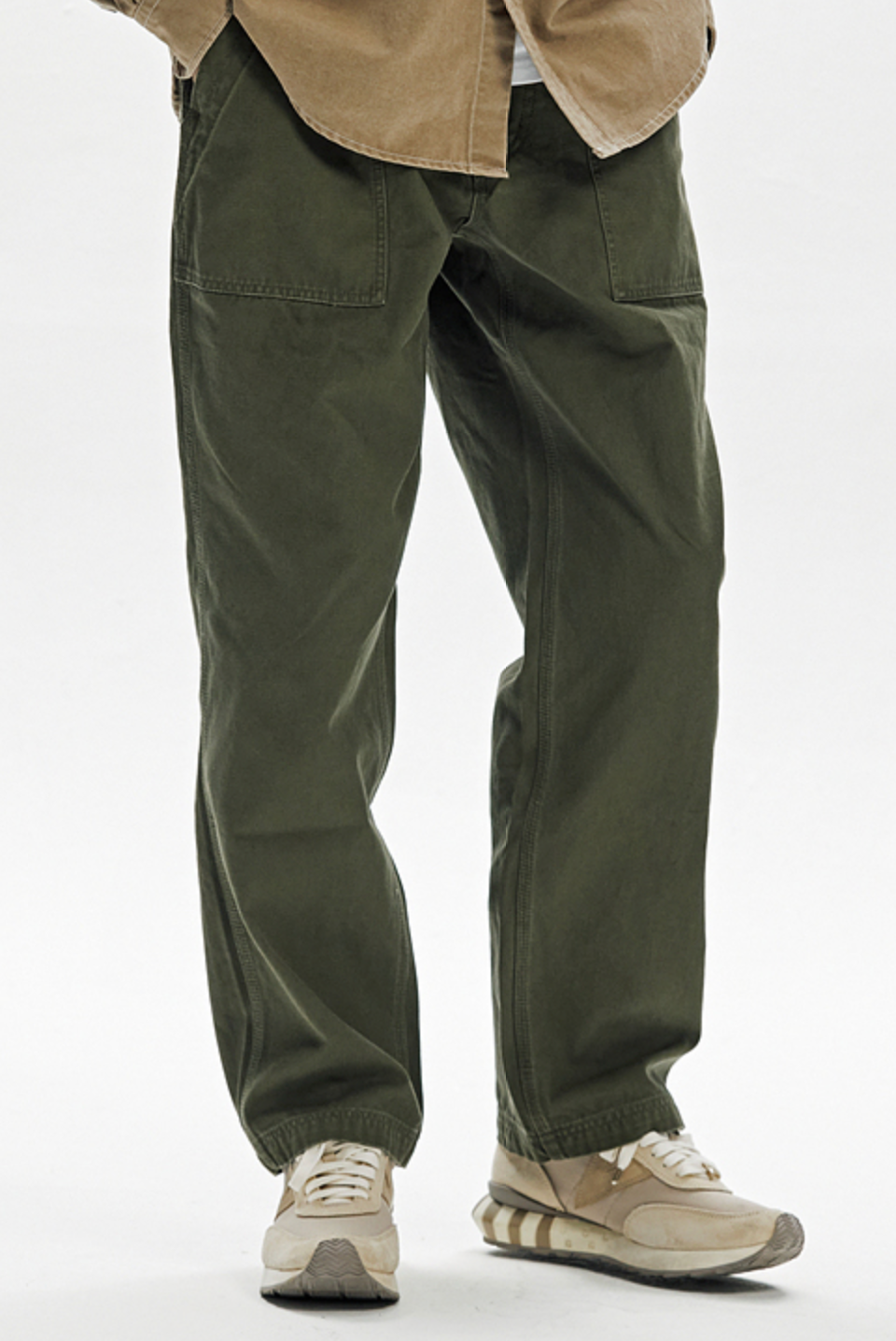 JUNGLE CLTH FATIGUE PANT - OLIVE - THE GREAT DIVIDE – Frizmworks