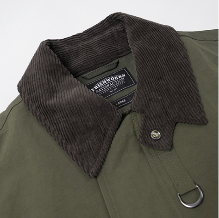 FRIZMWORKS HERITAGE HUNTING JACKET 002 - OLIVE – Frizmworks