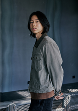 Load image into Gallery viewer, Heavy Canvas Storm Trucker Jacket - Mud
