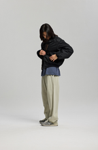 Load image into Gallery viewer, Nylon Flight Jacket - Black
