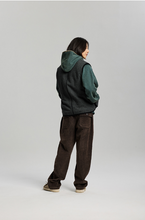 Load image into Gallery viewer, Herringbone Wool Hunting Vest - Grey Black

