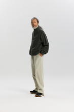 Load image into Gallery viewer, Mock Neck Fleece Anorak Parka - Dark Green
