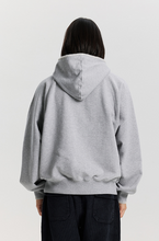 Load image into Gallery viewer, Needle Stitch Pullover Hoody - Grey
