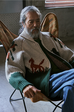 Load image into Gallery viewer, Hunter Heavy Cowichan Jacket - Forest
