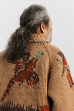 Load image into Gallery viewer, Hunter Heavy Cowichan Jacket - Choco Brown
