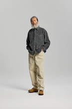 Load image into Gallery viewer, Pigment 8W Corduroy Shirt - Charcoal
