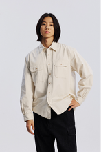 Load image into Gallery viewer, Chino Officer Shirt - Ivory
