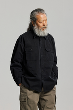 Load image into Gallery viewer, Chino Officer Shirt - Black
