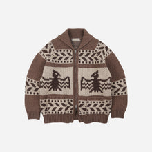 Load image into Gallery viewer, Thunderbird Heavy Cowichan Jacket - Mocha
