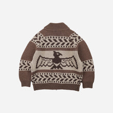 Load image into Gallery viewer, Thunderbird Heavy Cowichan Jacket - Mocha
