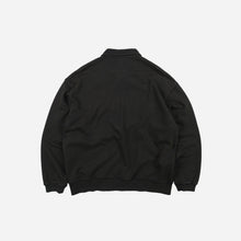 Load image into Gallery viewer, Vintage Dyeing Half Zip Sweat - Vintage Black
