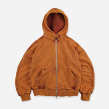 Load image into Gallery viewer, VINTAGE DYEING HOOD ZIP PARKA - SUNSET
