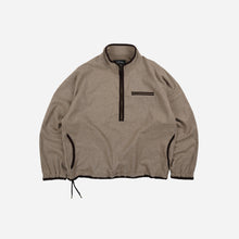 Load image into Gallery viewer, Wool Half Pullover - Desert Beige
