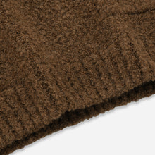 Load image into Gallery viewer, ALPACA BOUCLE KNIT - BROWN
