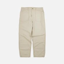 Load image into Gallery viewer, ARMY DENIM FATIGUE PANTS - BEIGE
