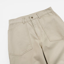 Load image into Gallery viewer, ARMY DENIM FATIGUE PANTS - BEIGE
