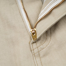 Load image into Gallery viewer, ARMY DENIM FATIGUE PANTS - BEIGE
