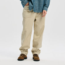Load image into Gallery viewer, ARMY DENIM FATIGUE PANTS - BEIGE
