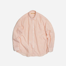 Load image into Gallery viewer, OG STRIPE SEERSUCKER SHIRT - ORANGE
