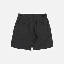 Load image into Gallery viewer, BACKSATIN ESSENTIAL FATIGUE SHORTS - BLACK
