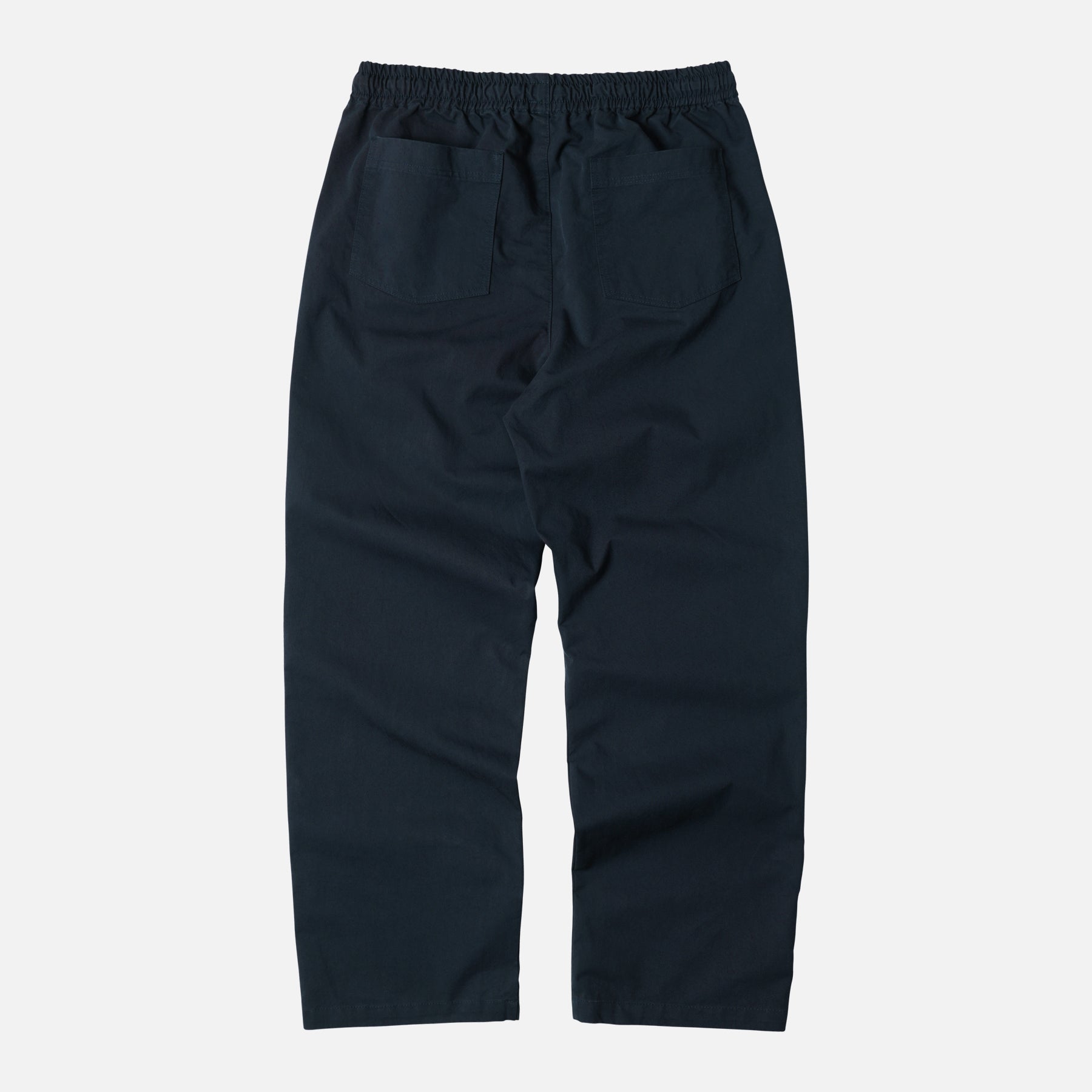 パンツ Atelier Edition : 25SS / Fringe Banding Knit Pants (3colors) BANDING REGULAR EASY PANTS - NAVY - THE GREAT DIVIDE