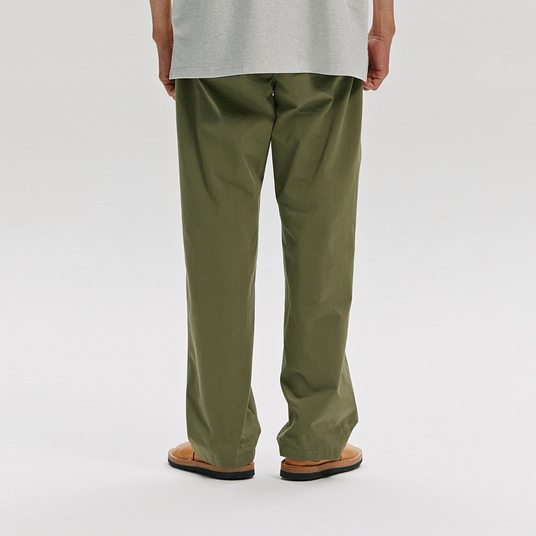 BANDING REGULAR EASY PANTS - OLIVE - THE GREAT DIVIDE