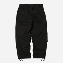 Load image into Gallery viewer, BANDING WIDE FATIGUE PANTS - BLACK
