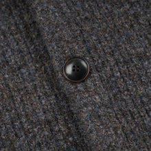 Load image into Gallery viewer, Brushed Wool Round Cardigan - Brown
