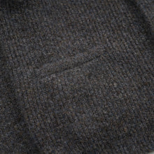 Load image into Gallery viewer, Brushed Wool Round Cardigan - Brown
