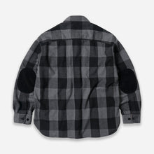 Load image into Gallery viewer, BUFFALO HUNTING SHIRT JACKET - GREY/BLACK
