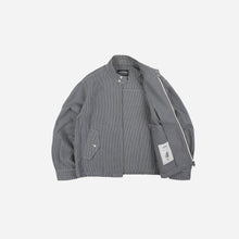 Load image into Gallery viewer, BUDDY CHECK HARRINGTON JACKET - SEA BLUE
