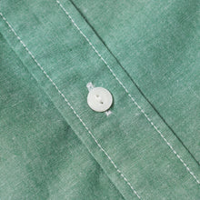 Load image into Gallery viewer, Cigarette Pocket Chambray Shirt - Green
