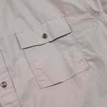 Load image into Gallery viewer, CIGARETTE POCKET TYPEWRITER SHIRT - MUD
