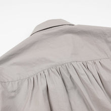 Load image into Gallery viewer, CIGARETTE POCKET TYPEWRITER SHIRT - MUD
