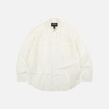 Load image into Gallery viewer, CIGARETTE POCKET TYPEWRITER SHIRT - BUTTER
