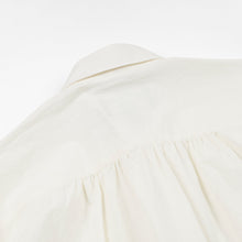 Load image into Gallery viewer, CIGARETTE POCKET TYPEWRITER SHIRT - BUTTER
