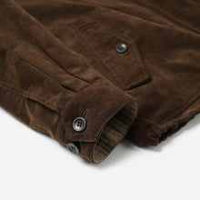 Load image into Gallery viewer, Corduroy Buddy Harrington Jacket - Brown
