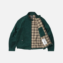 Load image into Gallery viewer, Corduroy Buddy Harrington Jacket - Dark Green
