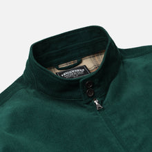 Load image into Gallery viewer, Corduroy Buddy Harrington Jacket - Dark Green
