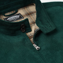 Load image into Gallery viewer, Corduroy Buddy Harrington Jacket - Dark Green
