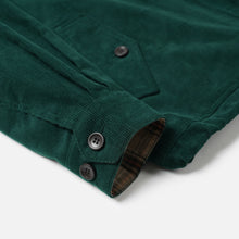 Load image into Gallery viewer, Corduroy Buddy Harrington Jacket - Dark Green
