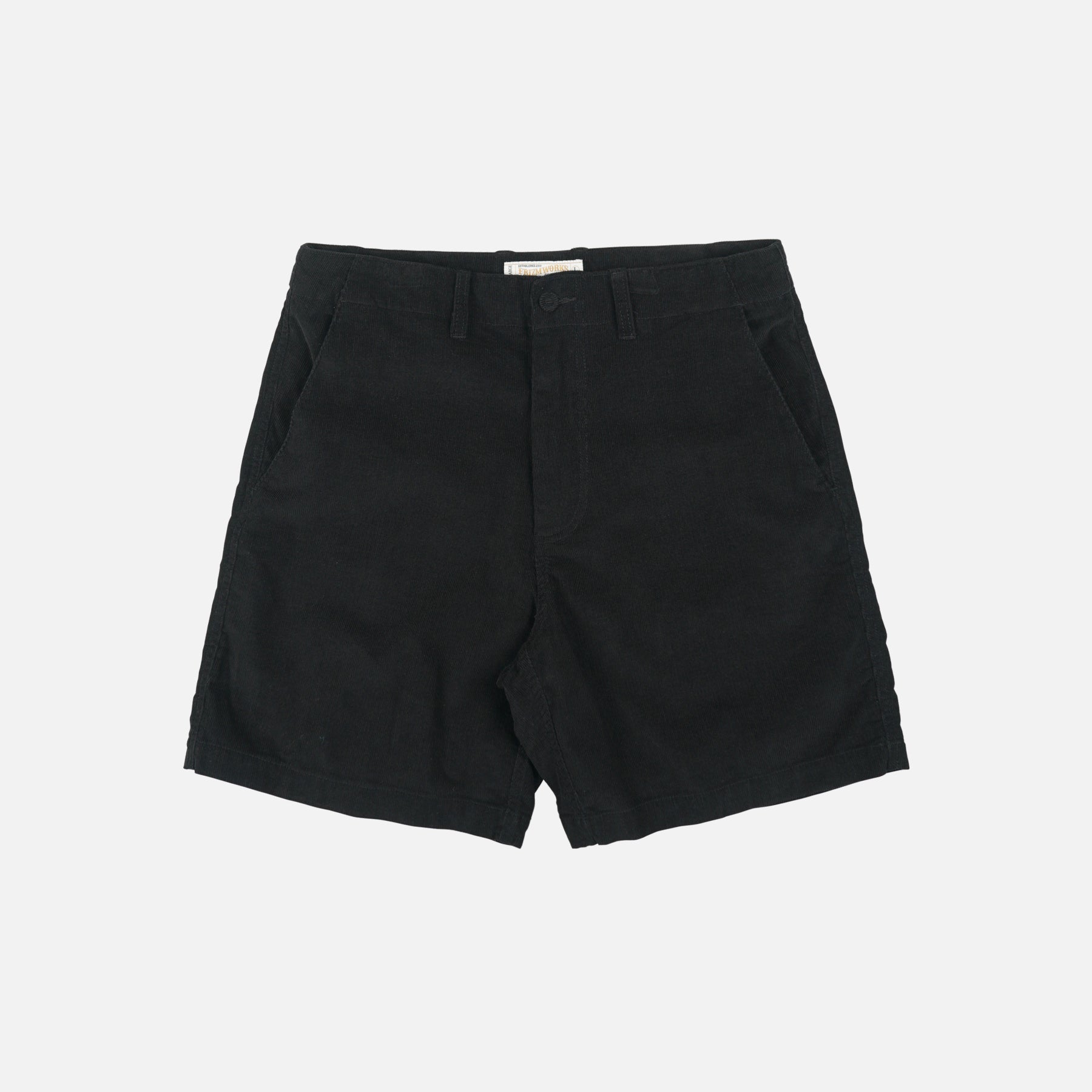CORDUROY COMFORT SHORTS - BLACK - THE GREAT DIVIDE – Frizmworks