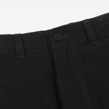 Load image into Gallery viewer, CORDUROY COMFORT SHORTS - BLACK
